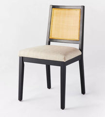 Oak Park Cane Dining Chair - Black