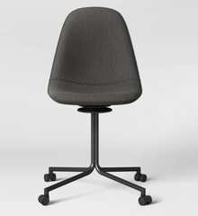 Copley Swivel Office Chair with Casters - Dark Grey