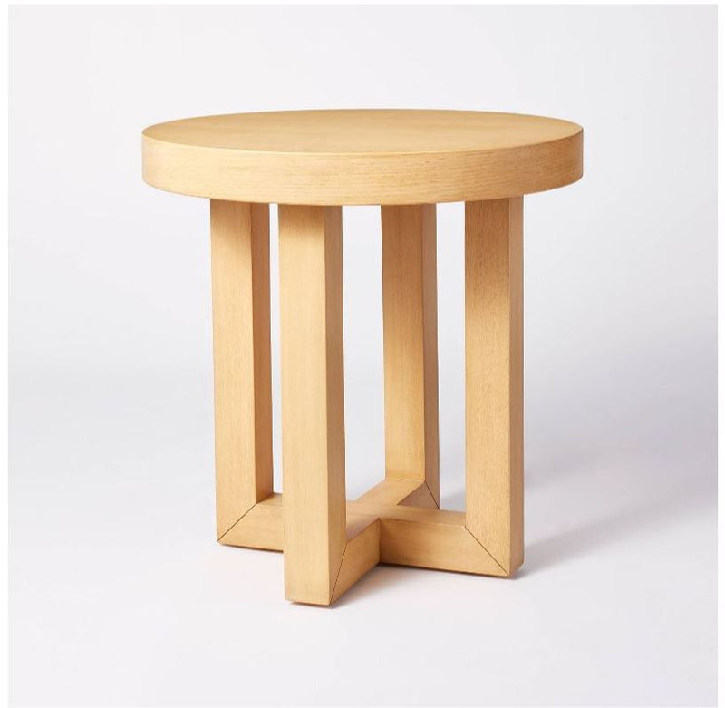Rose Park Round Wood End Table