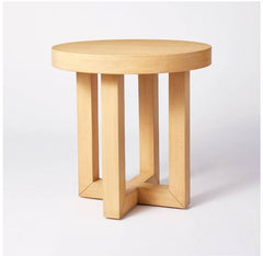 Rose Park Round Wood End Table
