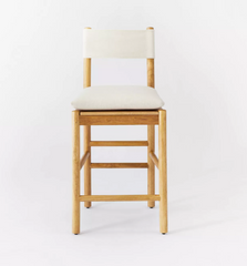 Emery Wood Counter Height Barstool