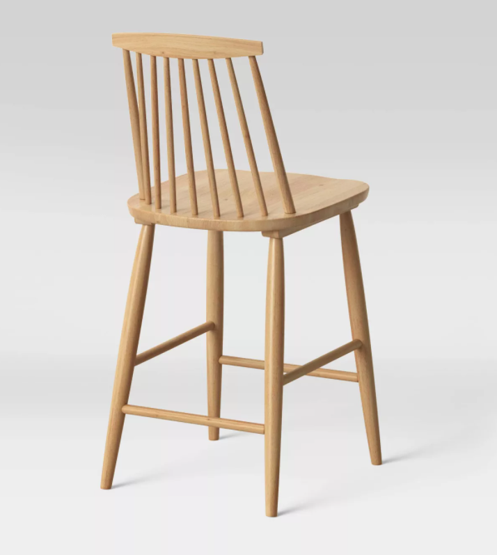 Harwich High Back Windsor Counter Stool