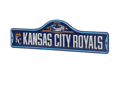 Kansas City Royals Metal Street Sign